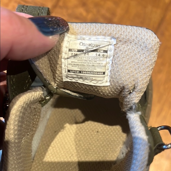 OshKosh B'gosh Kids Shoes - Green - Picture 3 of 5